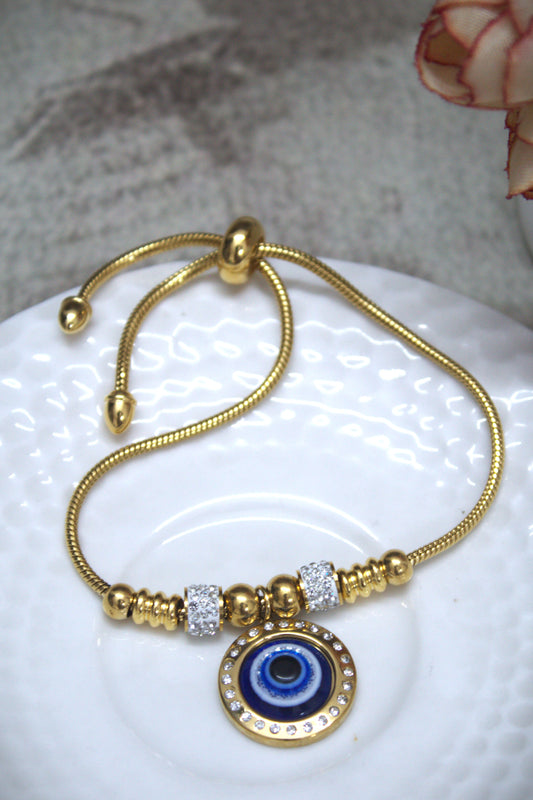 Zehna Evil Eye Anti-Tarnish Bracelet