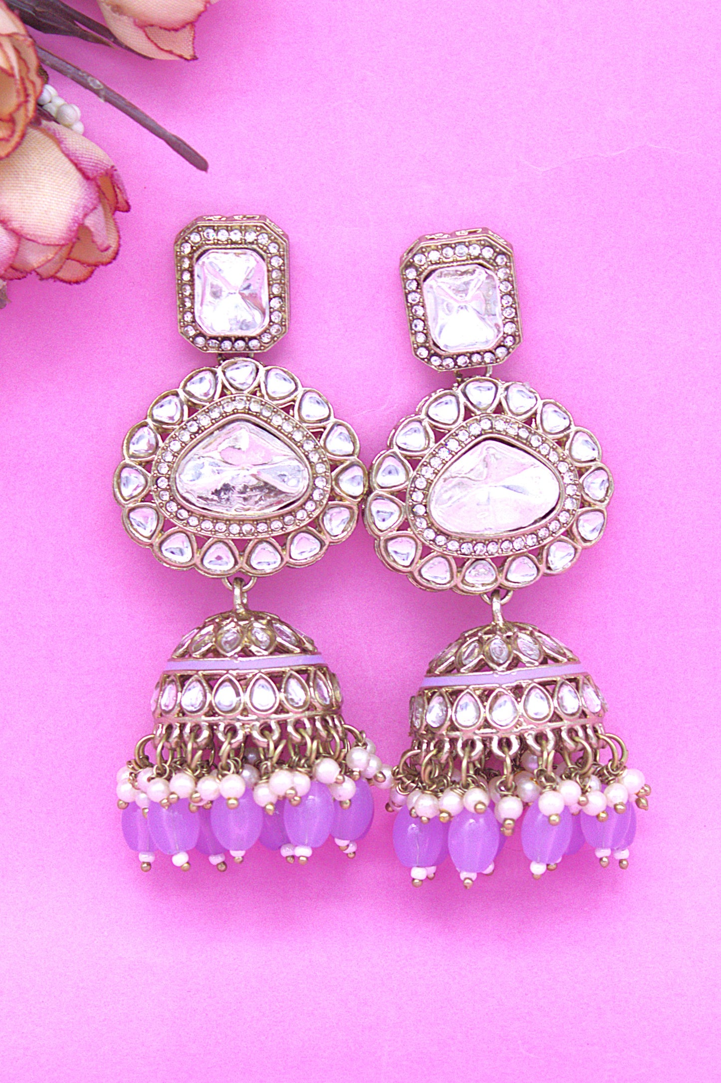 Lavanya Kundan Jhumka