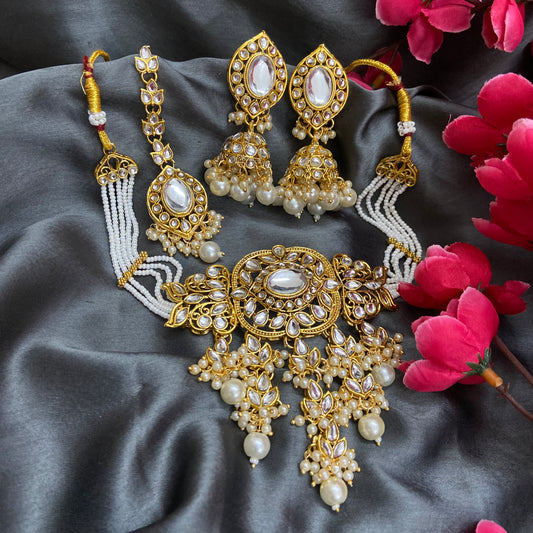 Jaipuri Choker Set