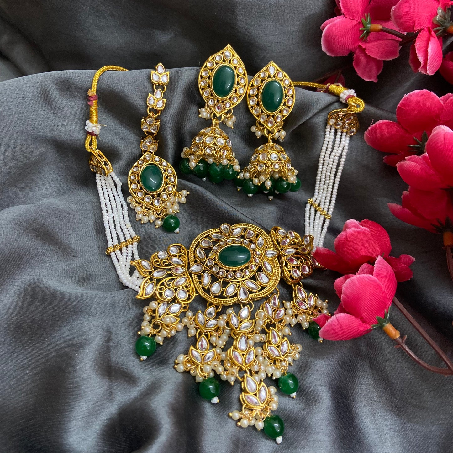 Jaipuri Choker Set