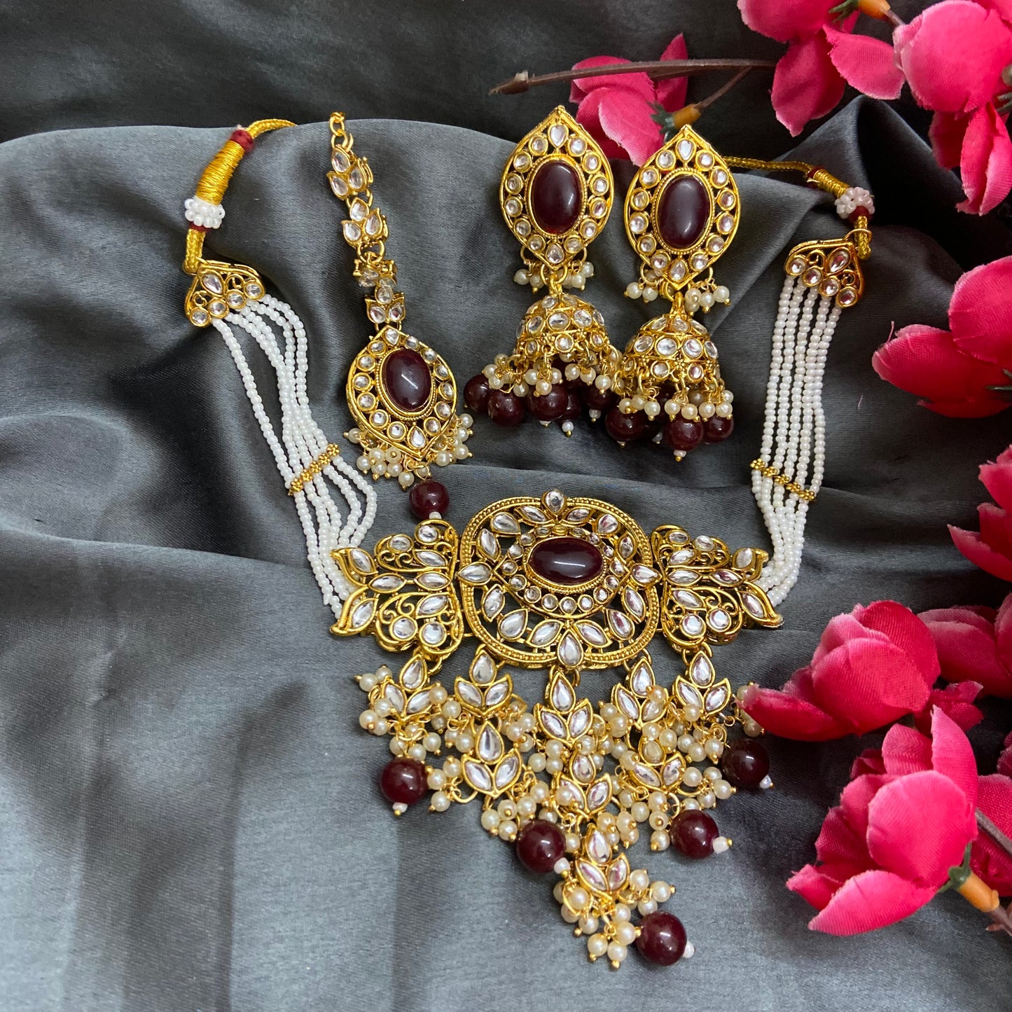 Jaipuri Choker Set