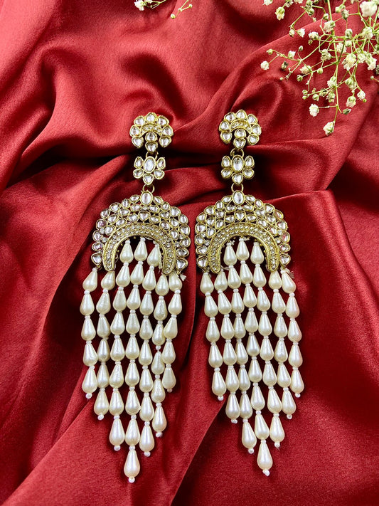 Sharanya Pearl Statement Earring