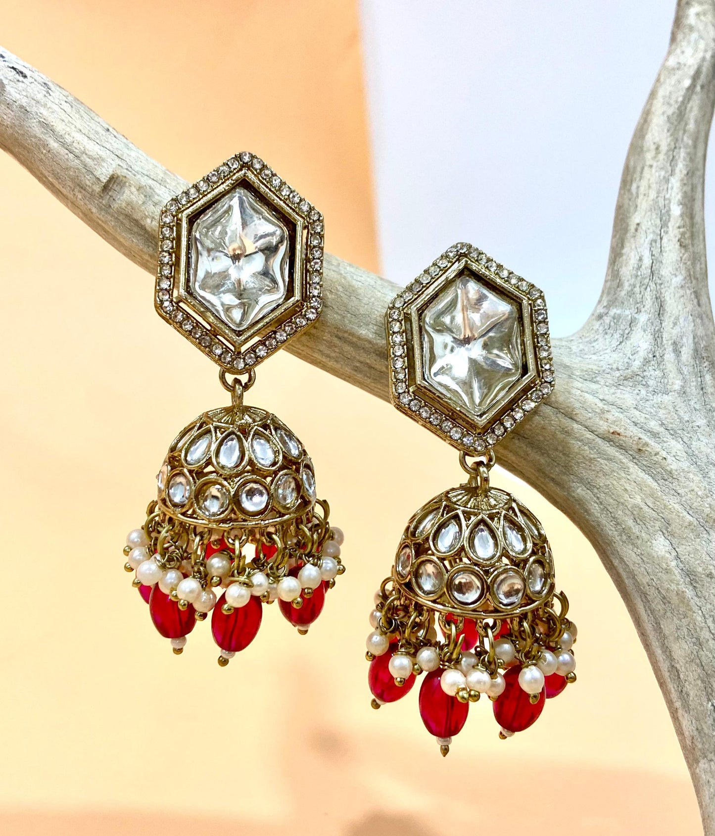 Rani Polki Earring