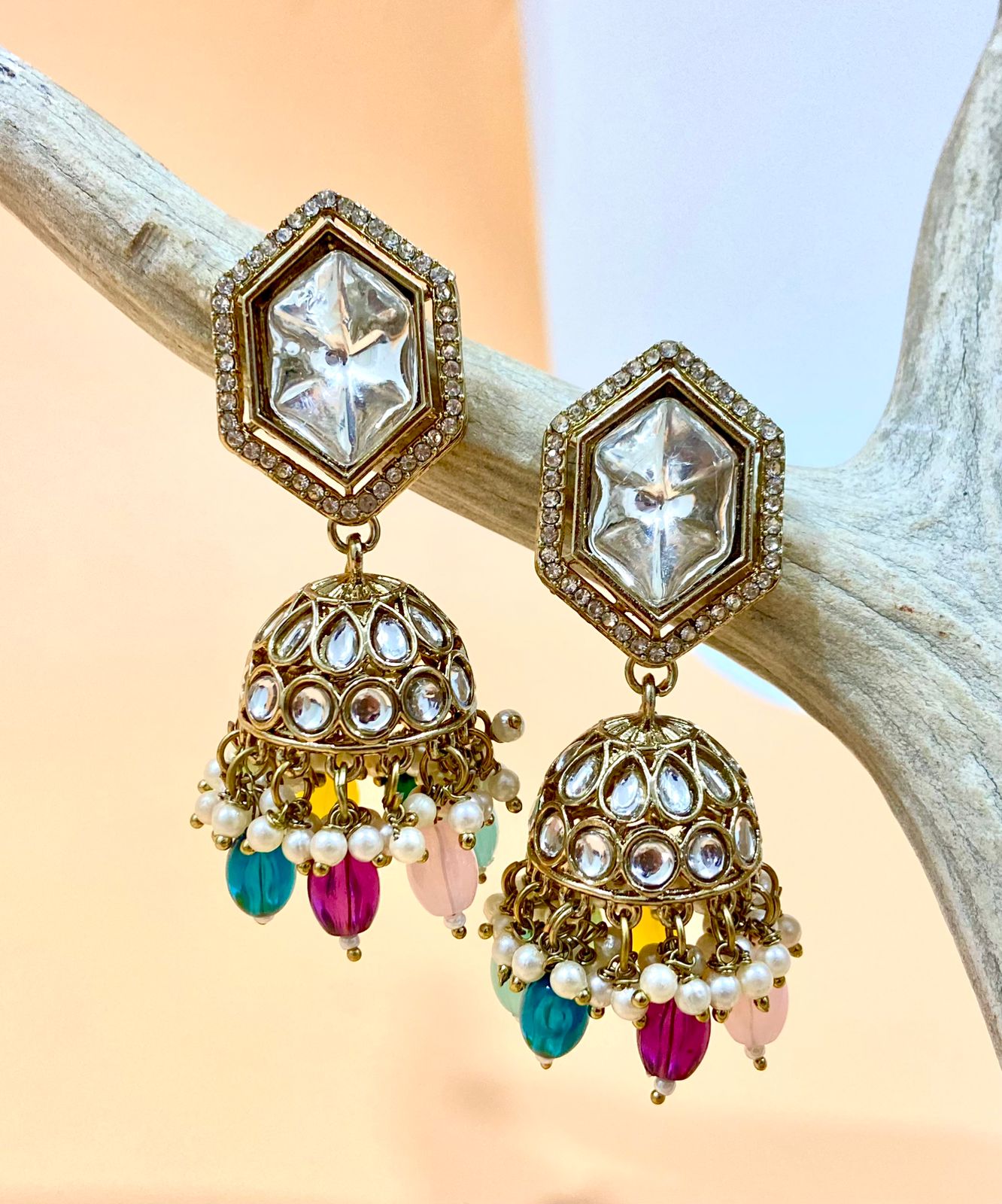 Rani Polki Earring