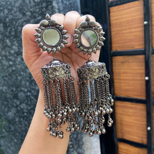 Zara Mirror Jhumka