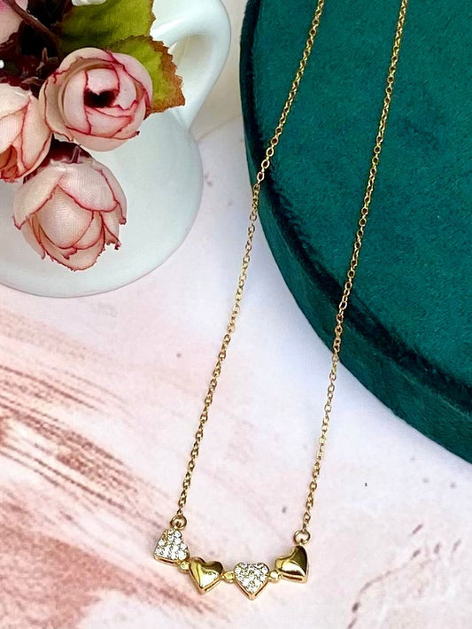 Magnetic Openable HEART Pendant Necklace