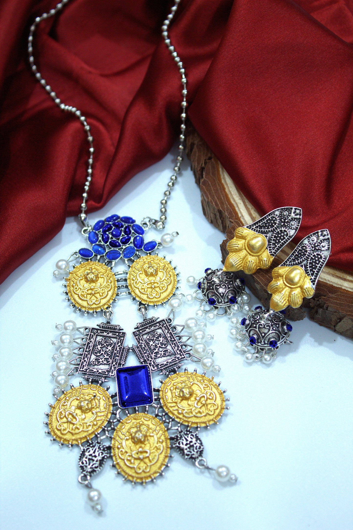 Padmamalini Stone  Necklace Set