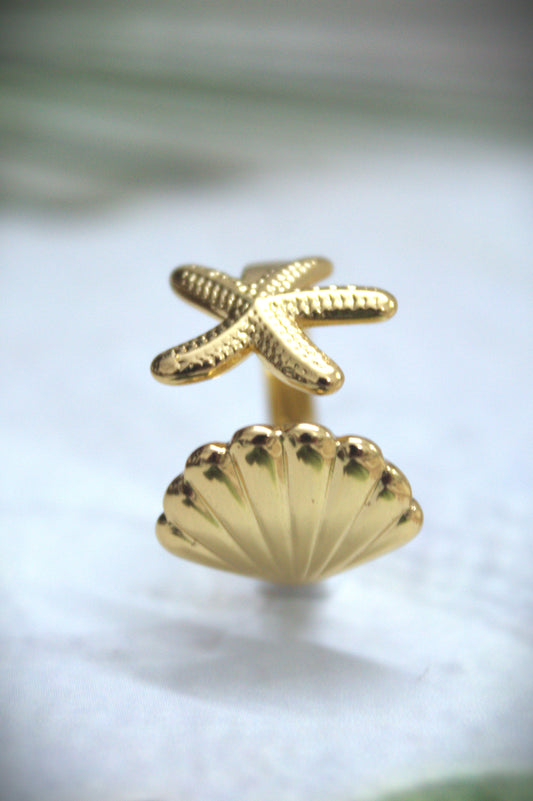 Coral Anti-Tarnish Ring