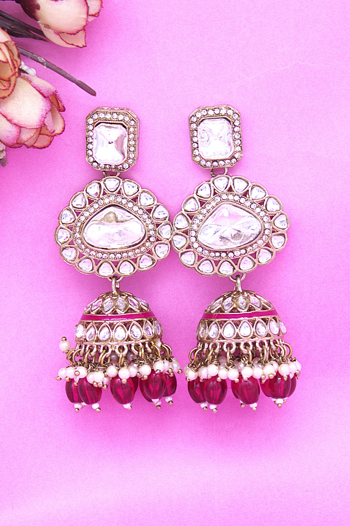 Lavanya Kundan Jhumka