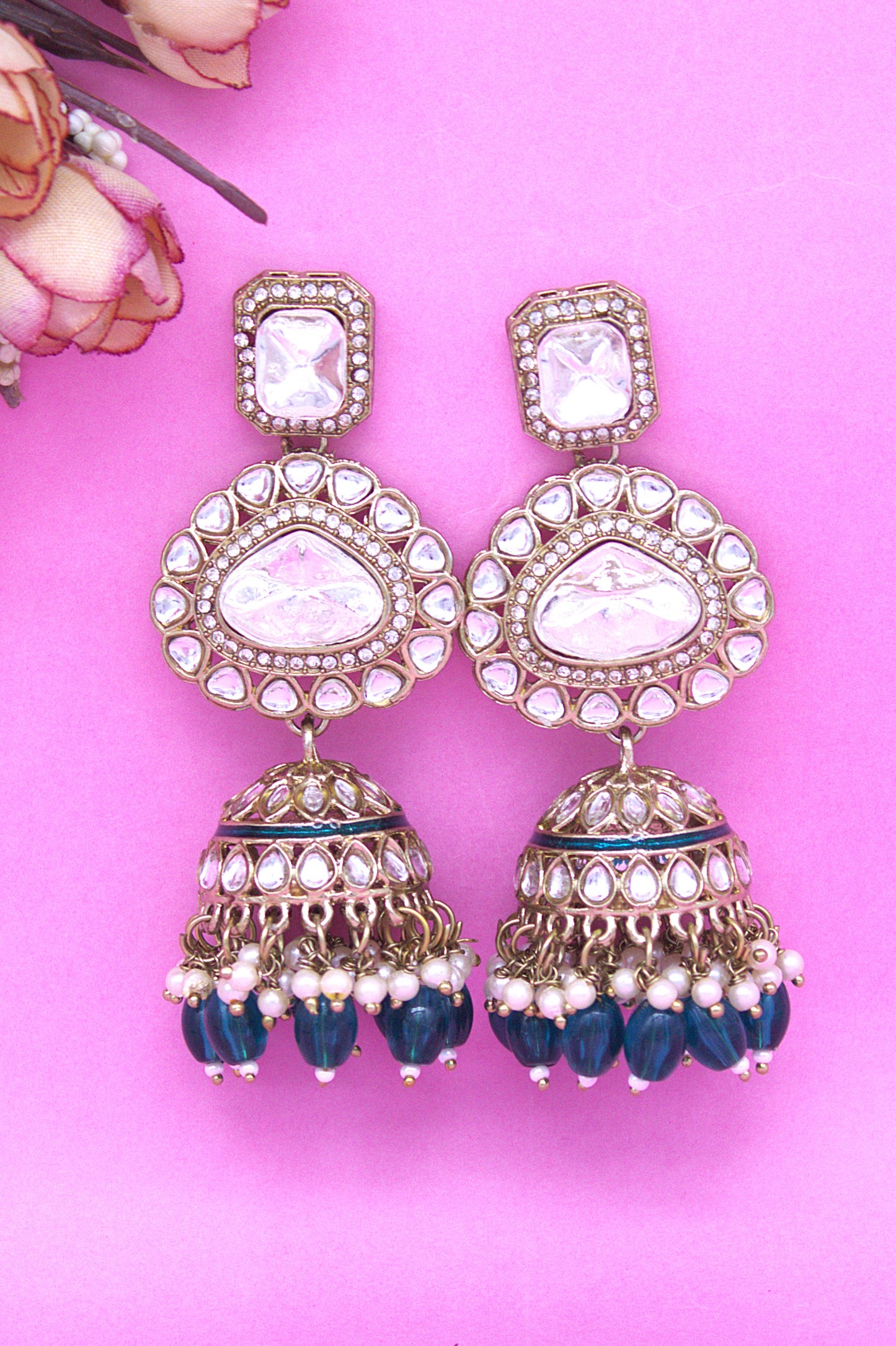 Lavanya Kundan Jhumka