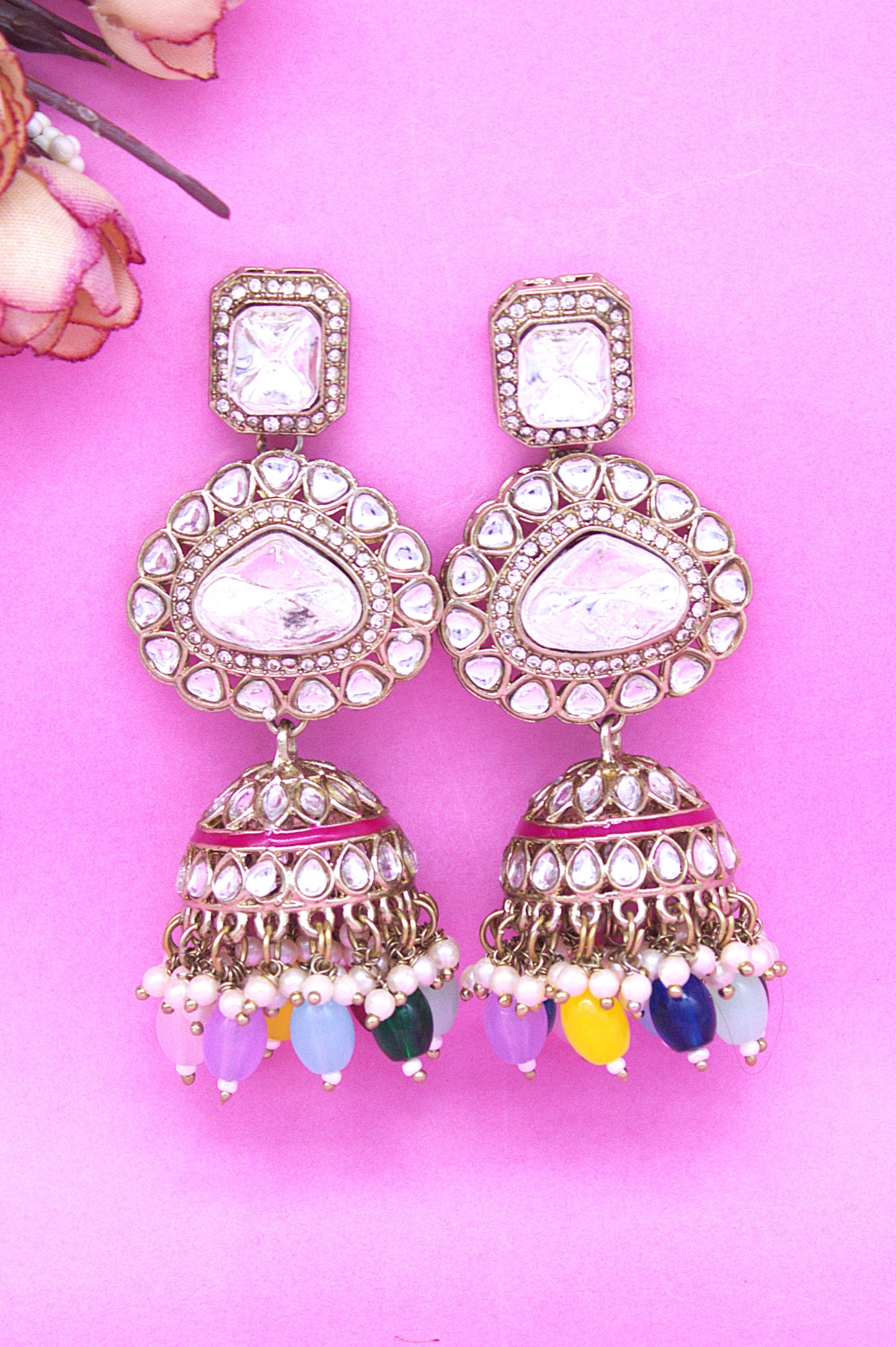 Lavanya Kundan Jhumka