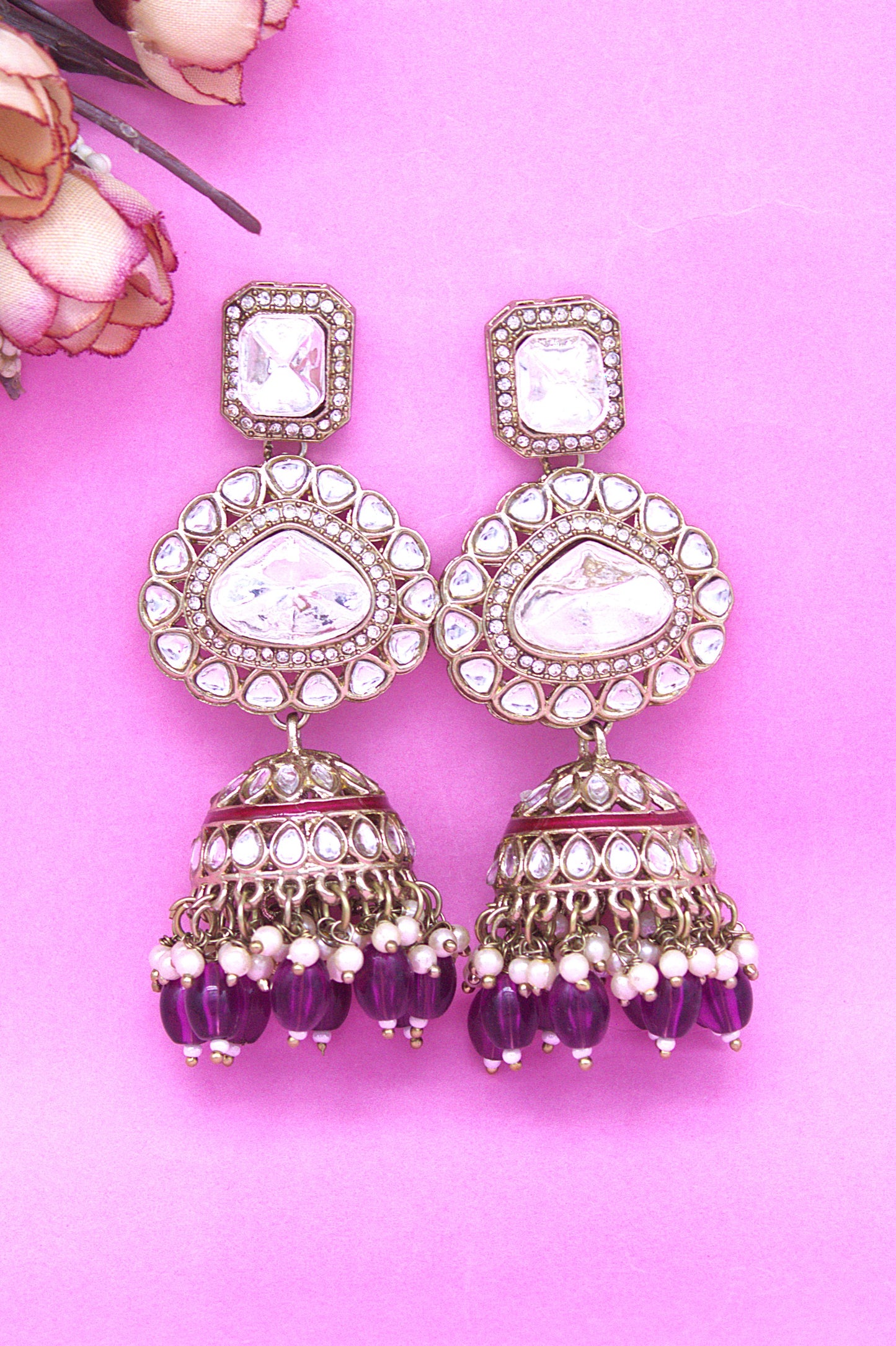 Lavanya Kundan Jhumka