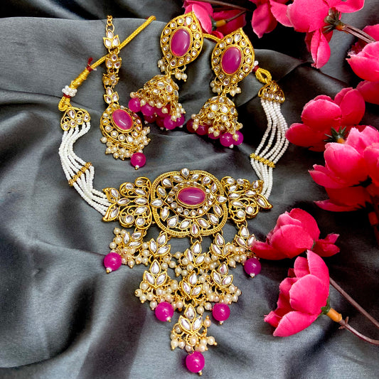 Jaipuri Choker Set