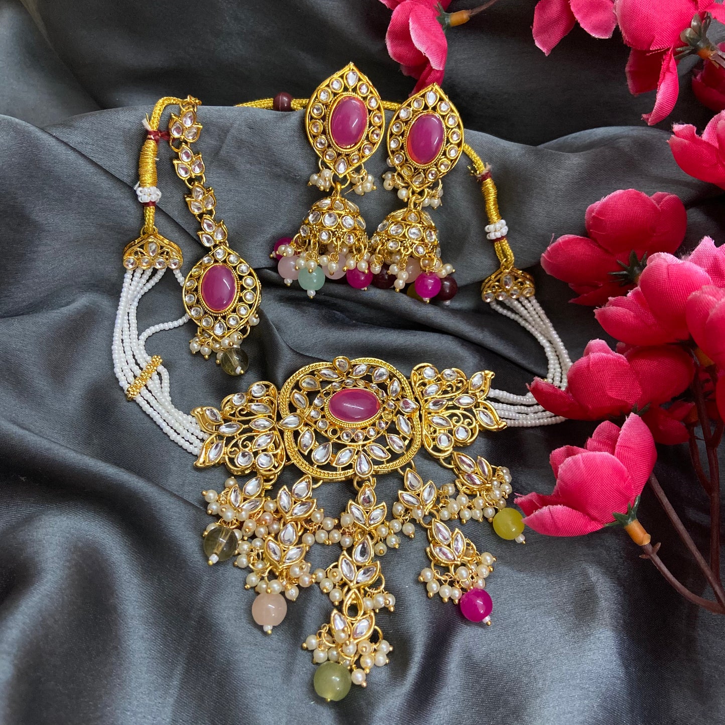 Jaipuri Choker Set