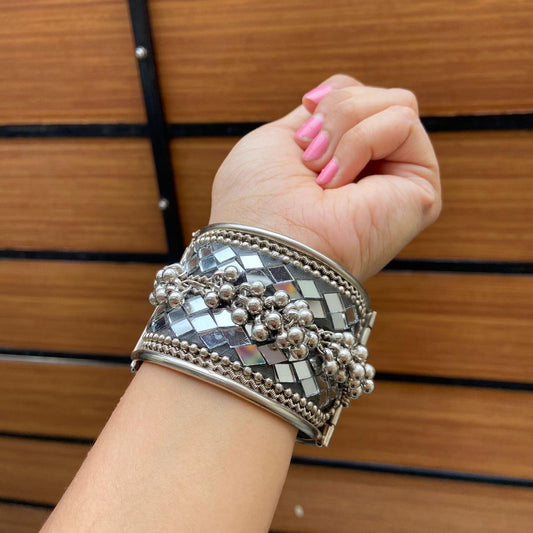 Zainab Mirror Ghungroo bracelet