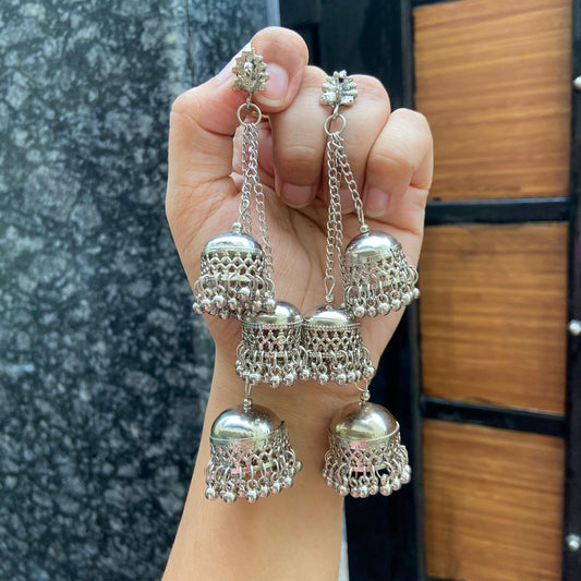 Kashimiri Peacock Jhumka