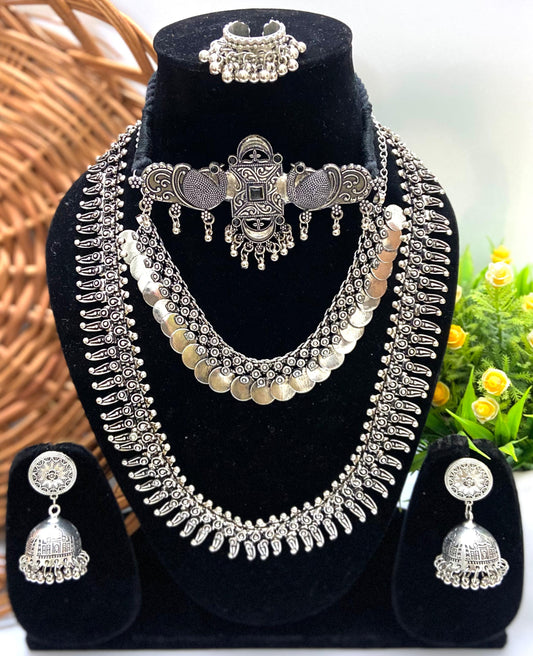 Samanthana German Silver Combo Set