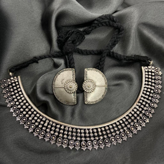 Sofia Hasli German Silver Necklace