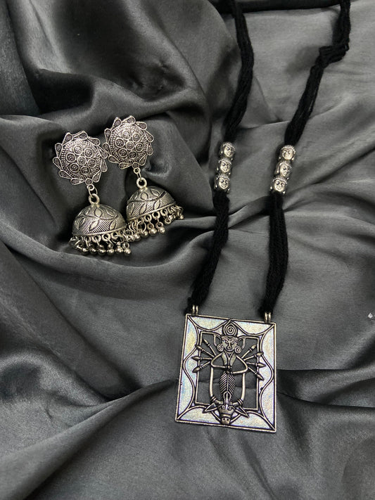 Bhohra German Silver Necklace Set
