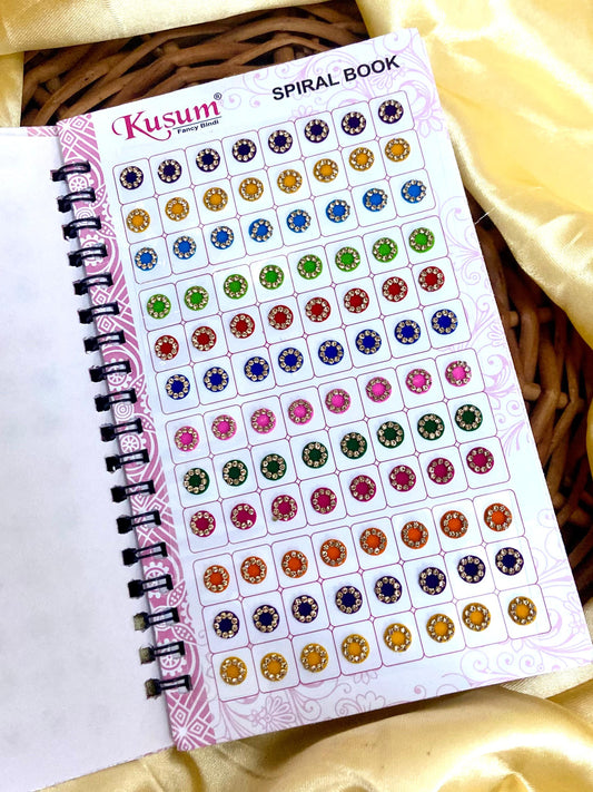 Stone Bindi Book Multicolour & Multi-Size