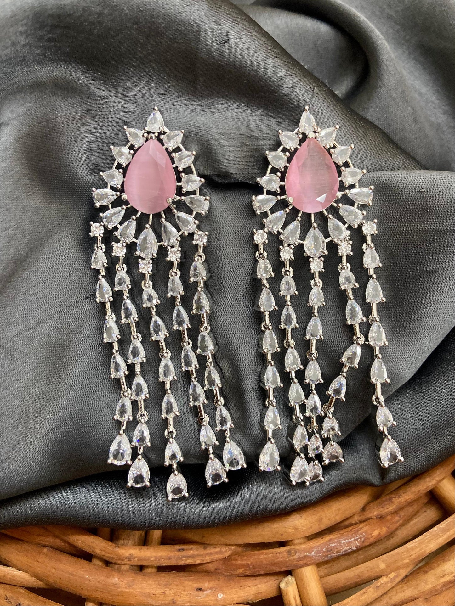 Radha AD Statement Earrings
