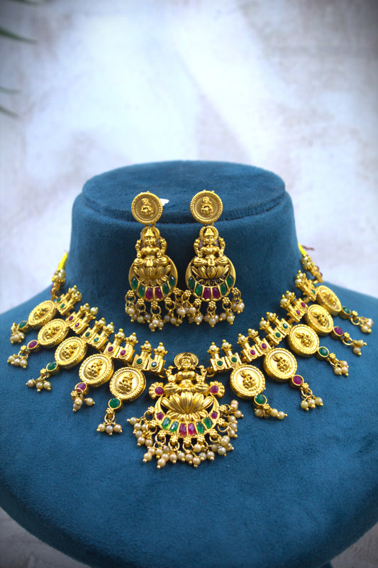 Laxmi Necklace Set