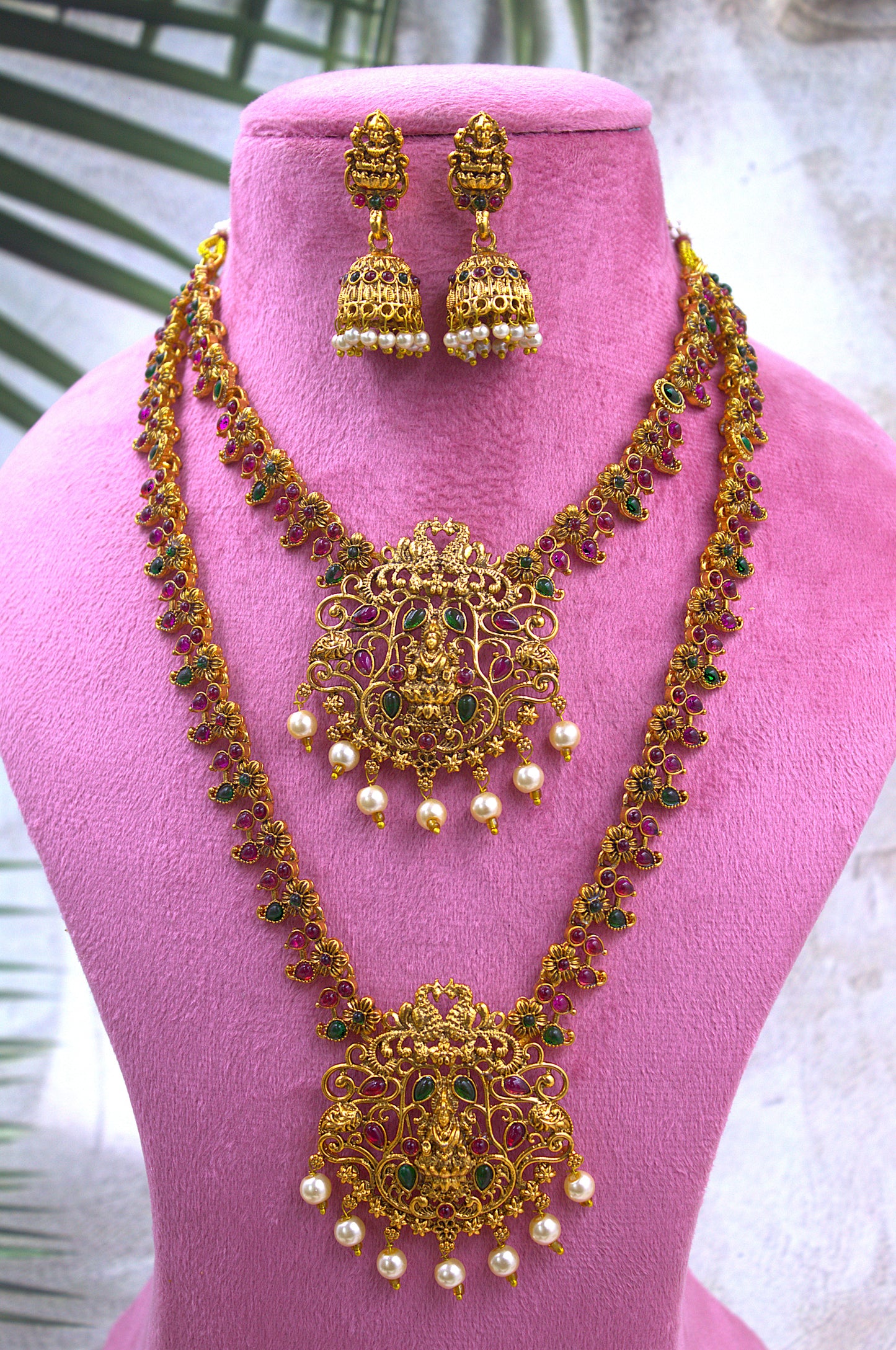 Pritama Double Necklace Set